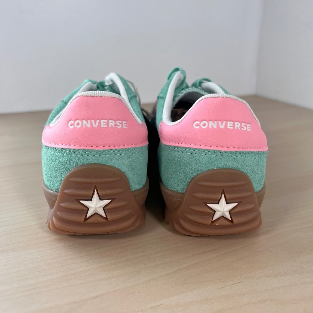 Converse Star Player 76 Mens 11.5 Womens 13 Mint Green Pink Suede A15090C - Picture 5 of 8